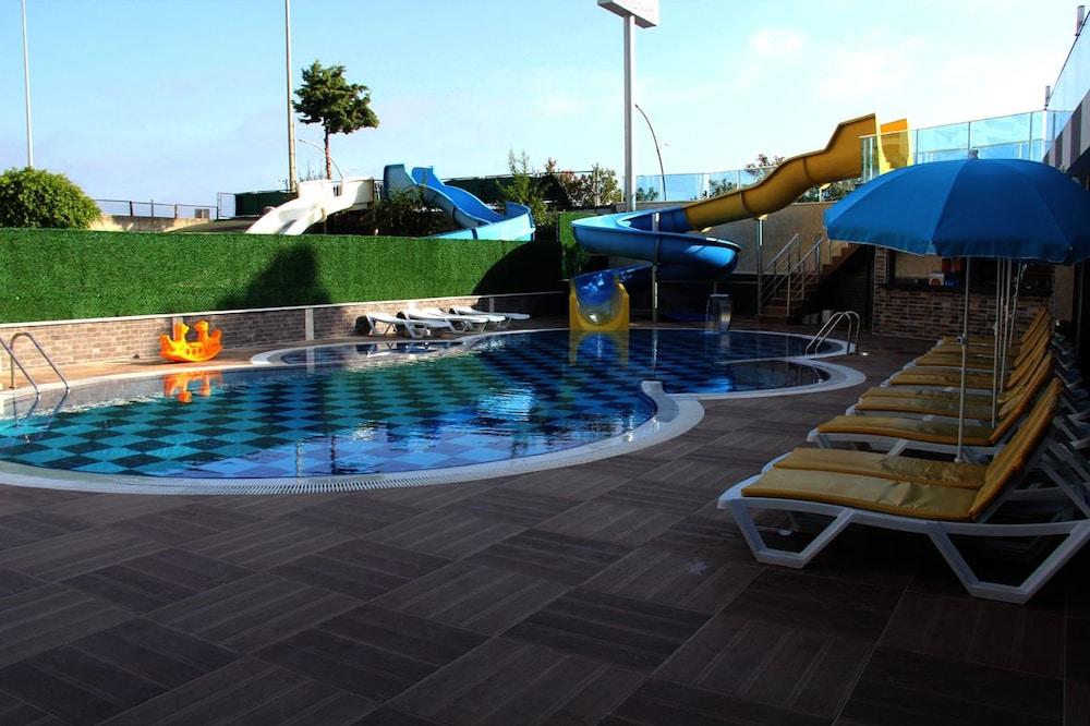 Merlin Beach Park Hotel Tosmur المظهر الخارجي الصورة